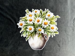 Stokrotki - 27 x  26 cm