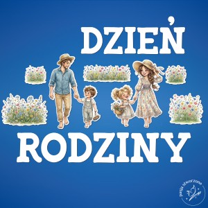 Dekoracja kolorowa - Dzień Rodziny 210 x 150 cm