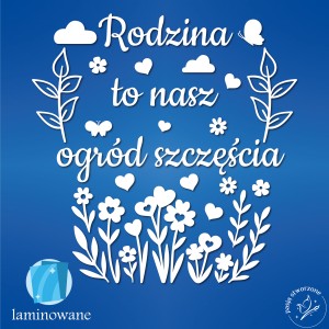 Dzień Rodziny - Rodzina to nasz ogród 200 x 210 cm LAM