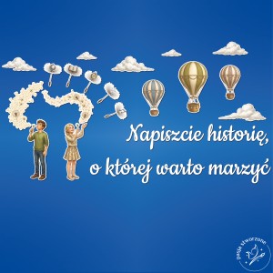 Dekoracja kolorowa - Napiszcie historię - 370 x 200 cm