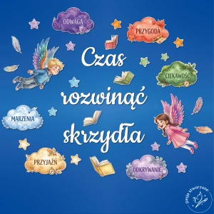 Dekoracja kolorowa - Czas rozwinąć skrzydła 270 x 230 cm