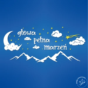 Głowa pełna marzeń - 360 x 160 cm