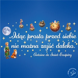 Dekoracja kolorowa - Mały Książe - 400 x 200 cm