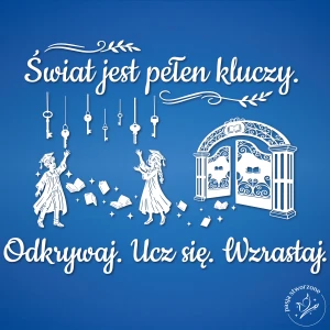 Zakończenie roku - Świat jest pełen kluczy 340 x 250 cm