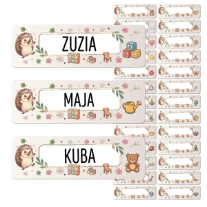 Zestaw 26  sztuk naklejek - grupa Jeżyki