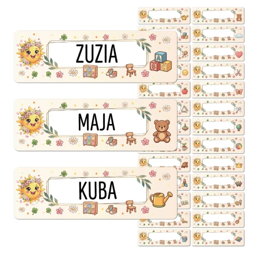 naklejki grupa słoneczka