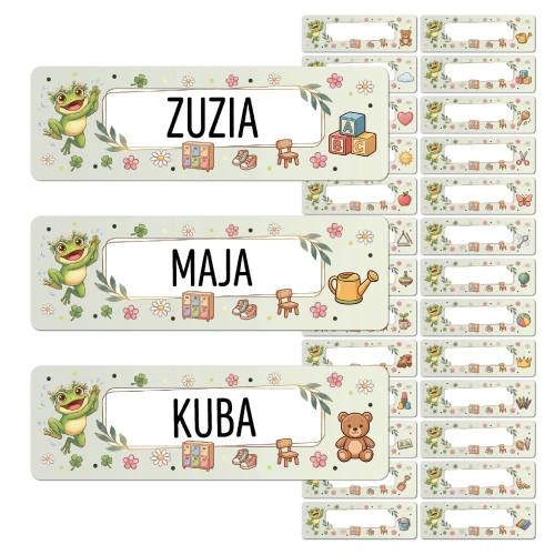 naklejki grupa zabki