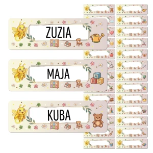 Zestaw 26  sztuk naklejek - grupa Świetliki