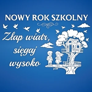 Rozpoczęcie roku - Domek na drzewie - 310 x 210 cm