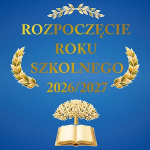 Dekoracja kolorowa - ROZPOCZĘCIE ROKU SZKOLNEGO 250x270 cm ZŁOTY