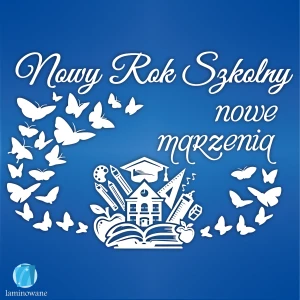 Nowy Rok Szkolny - 300 x 210 cm LAM