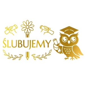 Ślubujemy - Sowa - 330 x 170 cm - ZŁOTE LAM