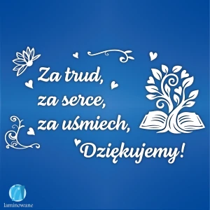 DEN - Za trud, za serce - 370 x 220 cm - LAMINOWANE