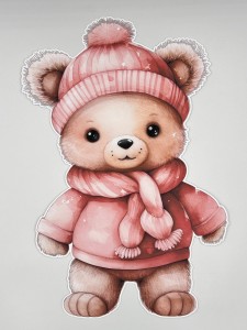 Miś 3 26 x 38 cm - laminowane