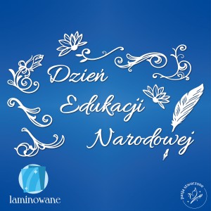 Dzień Edukacji Narodowej - 150 x 100 cm - LAMINOWANE
