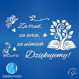 DEN - Za trud, za serce - 170 x 100 cm - LAMINOWANE