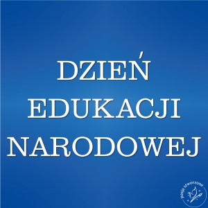 Napis (3) - Dzień Edukacji Narodowej - 22 cm