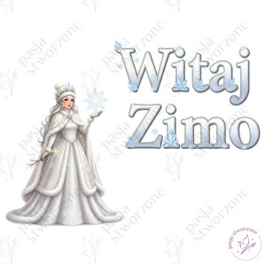 Pani Zima 4 + Witaj Zimo - laminowane