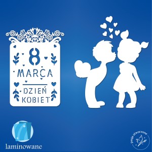 Dzień Kobiet - Karka z kalendarza 140 x 90 cm LAMINOWANE